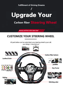 Volant de direction personnalisé Led M Sports Conber pour bmw <span class=keywords><strong>F1</strong></span> M3 M4 M5 M6 F10 F15 F20 F22 F25 F30 F31 F32 F36 F80 F81 E70 E71 E90 E91 - Product Image 6