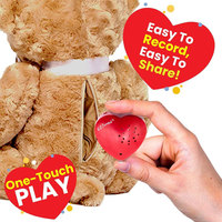 Module sonore enregistrable en forme de cœur pour jouets en peluche DIY et animaux en peluche faits main – Enregistreur vocal en forme de cœur