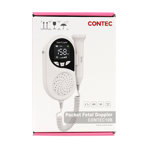 CONTEC10B uso doméstico doppler <span class=keywords><strong>fetal</strong></span> máquina ultra-som batimento cardíaco do bebê doppler <span class=keywords><strong>fetal</strong></span> - Product Image 4