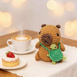 Kit de crochet pour débutants : Sac à dos Lapin et Tortue faits main, collection complète d'animaux au crochet faits soi-<span class=keywords><strong>m</strong></span>ême - Product Image 3
