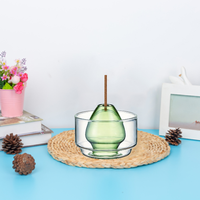 Support d'encens en verre résistant à la chaleur personnalisé en gros pour la décoration intérieure