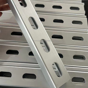 Vật liệu xây dựng năng lượng mặt trời gắn nhôm unistrut kênh 41x41 41x21 nhôm C hồ sơ 6061 strut kênh - Product Image 3