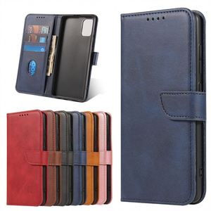 Étui portefeuille en cuir à rabat avec boucle pour Samsung Galaxy A73 A53 A33 A23 A13 A22 A72 A52 A32 A12 A02 A42 A71 A51 A31 A41 A11 A01 5G - Product Image 1