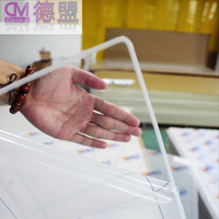 Feuille de plastique en fibre de verre acrylique coulée PMMA transparente claire Foshan DM pour la vente en gros à prix avantageux