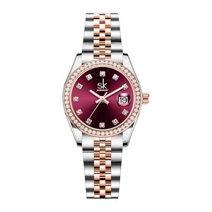 Vente en gros de montres élégantes et haut de gamme pour femmes, style montre-bracelet en acier, livraison directe - Product Image 5