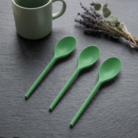 Ensemble de couverts jetables en plastique écologique japonais, compostable, emballé pour les fêtes, en Airlaid, pour les compagnies aériennes