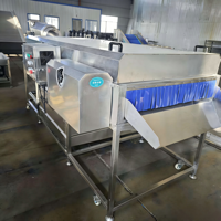 Éplucheuse industrielle de pommes de terre, machine à éplucher le manioc, laveuse de carottes et de pommes de terre, équipement de lavage de légumes à brosses