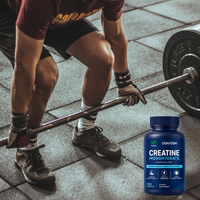 Complément Alimentaire OEM/ODM pour le Soutien Musculaire : Capsules de Créatine Énergisantes pour Aliments Santé, Créatine Monohydrate