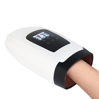 Neue I-Touch-LCD-Bildschirm Wireless Air Automatische Mini-Luftdruck-Hand massage gerät für Karpal tunnel und Finger taubheit