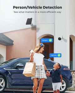 Cho reolink 2K năng lượng mặt trời ngoài trời <span class=keywords><strong>Camera</strong></span> an ninh 3MP pin không dây Wifi Home HUB Hỗ trợ hai chiều con người/xe phát hiện bảo vệ - Product Image 4