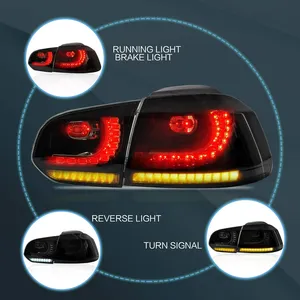 Nuove Luci Posteriori per Golf 6a Generazione 2010-2014 con Indicatori di Direzione Sequenziali 12V - Product Image 2