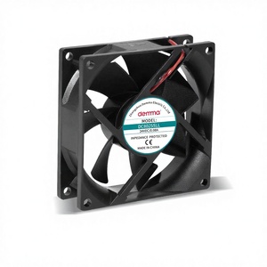 Ventilador de Refrigeración Silencioso con Rodamientos de Bolas <span class=keywords><strong>Demar</strong></span> DC8025LL 24V/12V para Distribución de Energía en Gabinetes - Product Image 1