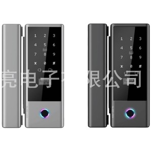Qiuliang Electronics Glass Door <b>Lock</b> QL-G10S Fingerprint Password Card <b>Key</b> Smart <b>Lock</b> For Office Use - Product Image 5