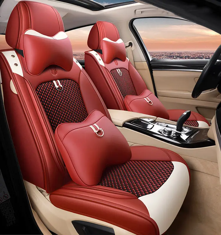 PU-Leder All-Inclusive Automotive Sitzbezüge für Toyota Honda 5-Sitzer Autos itz bezug Universal Full Set Sitz bezug für Auto