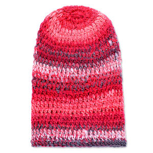 Heartsing Custom Logo Streifen rosa Warme Voll gesichts abdeckung 1 Loch Warme Sturmhaube Einloch Häkeln Motorrad Sturmhaube - Product Image 4