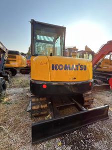 Excavatrice hydraulique Komatsu PC56-7 d'occasion en excellent état, avec châssis robuste et godet standard - Product Image 6