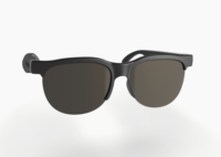 Lunettes de soleil intelligentes avec écouteurs Musique BT Cadre en plastique léger pour le cyclisme Cricket Vélo Sports Utilisation Lunettes intelligentes
