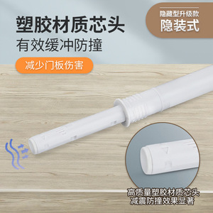 Cabinet <b>Door</b> Rebound Device <b>Spring</b> Loaded Handle Free Automatic Opening For Wardrobe Cabinet <b>Doors</b> Modern Simple Design Plastic - Product Image 4