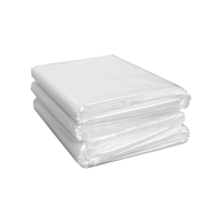 Sac d'emballage alimentaire jetable transparent à ouverture supérieure en PA/PE, thermoscellable, imprimé en héliogravure, personnalisable pour pizzas et sushis
