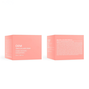 Crème Visage Triple Collagène OEM Acide Hyaluronique Élastine Beurre de Karité Hydratante Anti-rides Raffermissante Anti-âge Jour Nuit Tous Types de Peau - Product Image 6