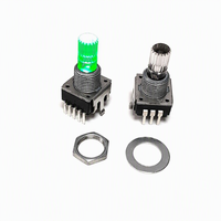EC12 RGB Interrupteur Poussoir Led Encodeur Potentiomètre Rotatif Incrémental Encodeur Rotatif 24 Détentes avec Arbre Illuminé