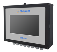 Analyseur multiparamètres de qualité de l'eau Chemins MPC-206 RS485 COD BOD Turbidité RO, contrôleur de qualité de l'eau, compteur OEM