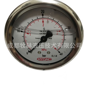 Hydac Pressure <b>Gauge</b> HM63-10-R-G1/4-FF Analog 63mm <b>Thread</b> Connection For Instruments - Product Image 5