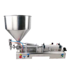 Precio de Fábrica, Máquina Llenadora de Pasta Semiautomática Horizontal de un Solo Cabezal, de 30-300 ml - Product Image 3