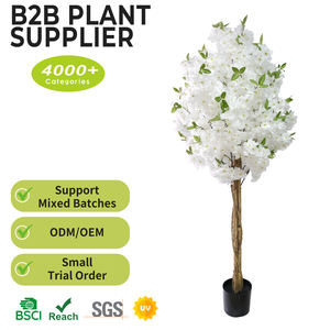 Arbre artificiel de <span class=keywords><strong>cerisier</strong></span> en fleurs de 1,80 m, style <span class=keywords><strong>japonais</strong></span> Sakura, toucher naturel et doux, idéal pour mariage, printemps, Saint-Valentin, Noël, intérieur - Product Image 2