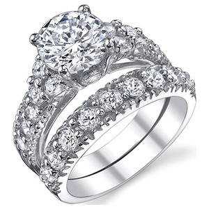 Anello in cristallo rotondo per donna, elegante accessorio di moda per feste e uso quotidiano - Product Image 1
