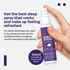 Aceites Esenciales Terapéuticos de Lavanda y Manzanilla de Primera Calidad, 100 ml, Spray para Almohadas con Aroma para un Sueño Profundo - Product Image 4