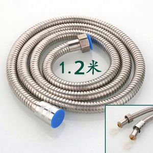 Tuyaux d'arrosage USA Mairun 96 pouces en acier inoxydable, dérouleurs de tuyaux durables et réglables, extension de douchette à main, modèle USA 823 - Product Image 3