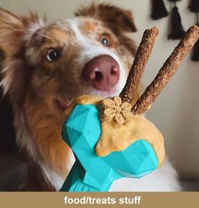 Güçlü katı köpek oyuncak tedavi şeyler doğal kauçuk köpek kemik oyuncak çiğnemek kemik - Product Image 3