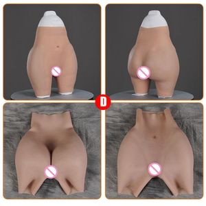 URCHOICE Người Đàn Ông Silicone Crossdresser Quần Lót Âm Đạo Giả Quần Âm Hộ Đồ Lót Hip Ass Dương Vật Ẩn Silicone Boxer Gay Nam - Product Image 5