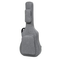 Bolsa de guitarra acústica impermeable eléctrica de 41 pulgadas de alta calidad, funda de guitarra acolchada portátil, bolsa protectora para guitarra