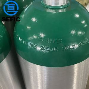 Cilindro de Oxígeno Medicinal Portátil Ligero de Alta Presión ISO7866 DOT3AL ME MD Tamaño 1L 2L 5L 10L 15L 20L 40L 50L - Product Image 4