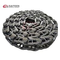 Cadena de oruga de acero para excavadora Hyundai, eslabón de oruga para piezas del tren de rodaje de bulldozer R220LC-9S