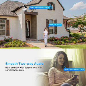 4MP 10CH 10-Zoll-LCD-Monitor 4K NVR 2-Wege-Audio-Kit Bullet-Typ Dmoe Solar panel angetrieben drahtloses Überwachungs kamerasystem Outdoor - Product Image 2