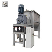 Mélangeur horizontal à double ruban en acier inoxydable FKJX, mélangeur industriel pour aliments et poudres, haute précision et longue durée de vie