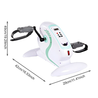 Top Ranking Ligero Mini Pedal Ejercitador Pierna y brazo Terapia física Pedal eléctrico Bicicleta de ejercicio