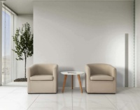 Juego de Sofás Modulares de Cuero Genuino para Recepción de Hotel Moderno Biaoguan, Sofá Seccional con Garantía de 3 Años, Modelo para Sala de Estar