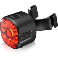 Feu arrière de vélo rechargeable de type-c nouveaux accessoires de vélo de sécurité pour vélo de montagne voyant d'avertissement puissance de la batterie