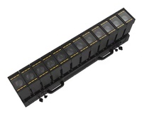 XLIGHTING IP65 impermeable 12 Uds * 60W LED Wave Light barra móvil RGBW emisor Lyre luces con DMX512 para escenario DJ Disco conciertos