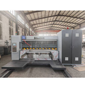 高速自動4色インク印刷ダイカッティングマシンフルセットカートン機械設備スポット配送 - Product Image 5