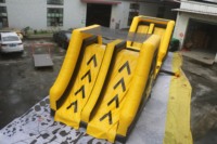 QIQU Parcours d'obstacles gonflable robuste, thème sportif, ignifuge, capacité 20 personnes, pour événements professionnels en extérieur