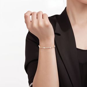 Bracelet en cristal pour femmes, ton or, zircon, bracelet ouvert élastique, bijoux à porter au quotidien - Product Image 4