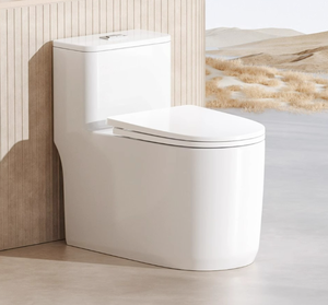 สุขภัณฑ์ชิ้นเดียวแบบมีบิเดต์ ระบบกดน้ำสองปุ่ม วัสดุเซรามิก - Product Image 1