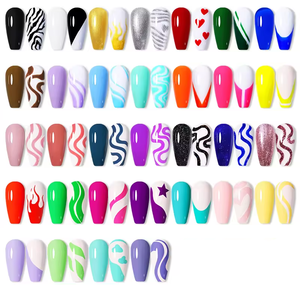 Esmalte de Uñas en Gel UV/LED 2024, 10 ml, Colores Básicos, Alta Pigmentación, Sin Necesidad de Limpiar, No Tóxico, para <span class=keywords><strong>Dibujo</strong></span>, Pintura y Arte de Uñas - Product Image 2