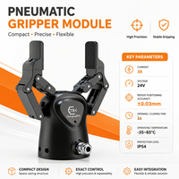 Pince électrique industrielle CTAG2F85, embout robotique haute précision pour l'automatisation du chargement et du déchargement des machines CNC
