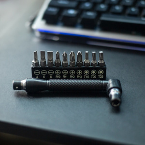 Llave hexagonal en forma de L Yunbei Yb de 1/4 pulgada, herramienta métrica de acero con acabado de óxido negro para uso en bricolaje. - Product Image 2